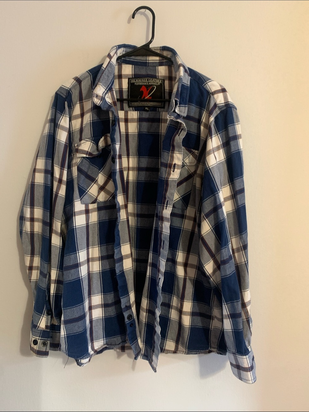 MILWAUKEE LEATHER 100% Cotton Button Down Shirt